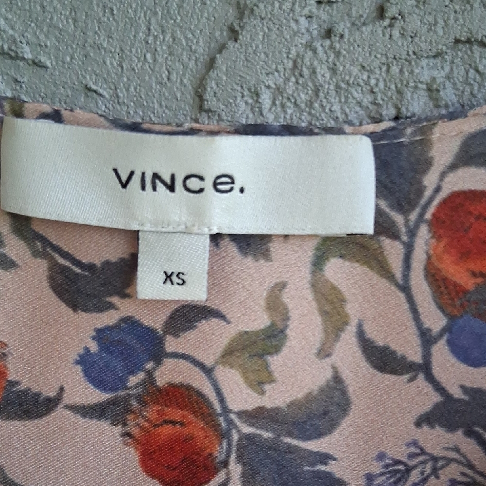 Vince Floral Patterned Blouse - image 2